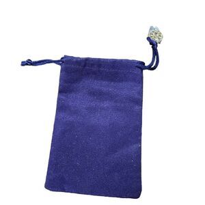 Tory Burch Blue Velvet Jewelry Pouch *No Jewelry included*
